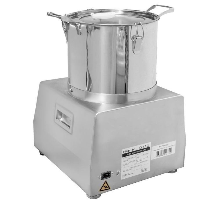 Kuter masarski gastronomiczny Mega-M 15 L stal nierdzewna 1400 W