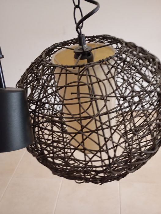 Candeeiro tecto usado