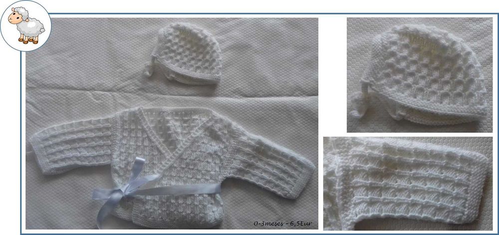 0-6 Meses -Menina Outono/ Inverno - Casacos, boleros e camisolas