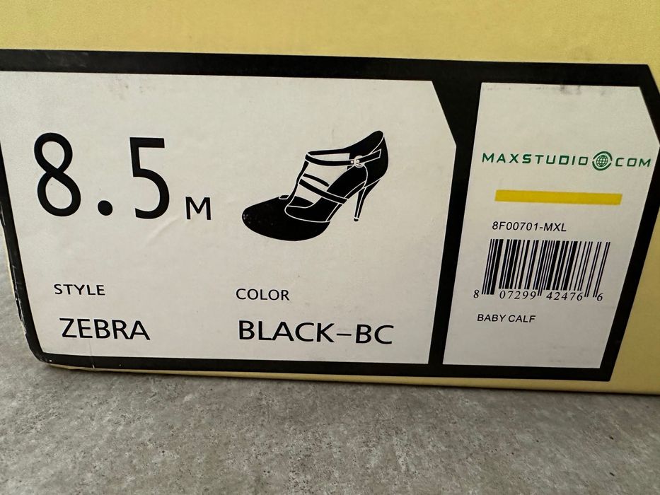 Max Studio platformy skórzane, szpilki, czółenka