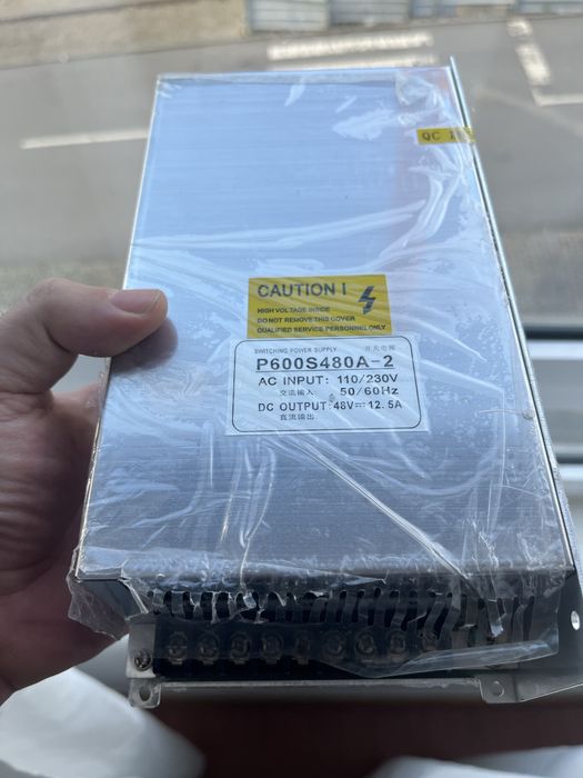 Fonte de alimentacao 48V 12.5A