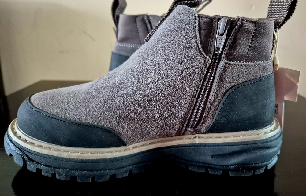 Чобітки натуральний замш Zara