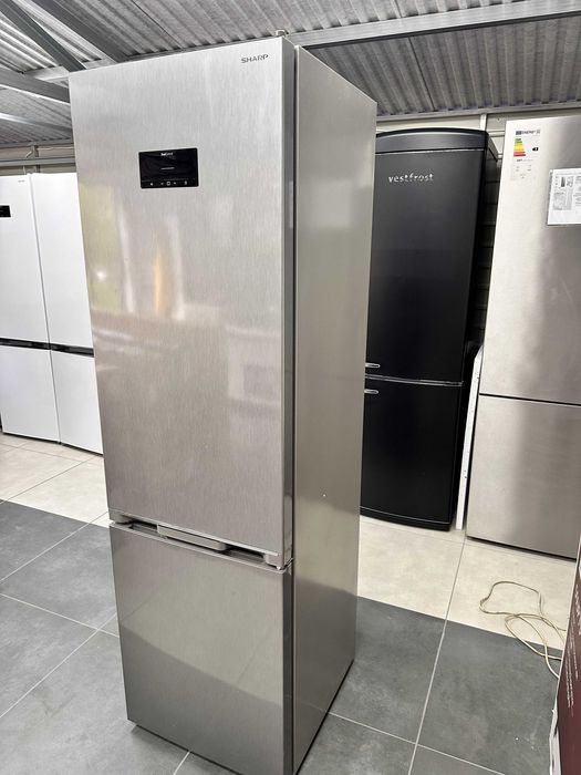 Lodowka Nowa Sharp 180 cm bezszronowa pelny Nofrost