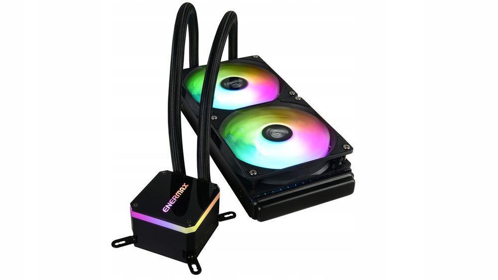 Chłodzenie Wodne Enermax Elc-Lmt240-Argb Czarne  Uszkodzone