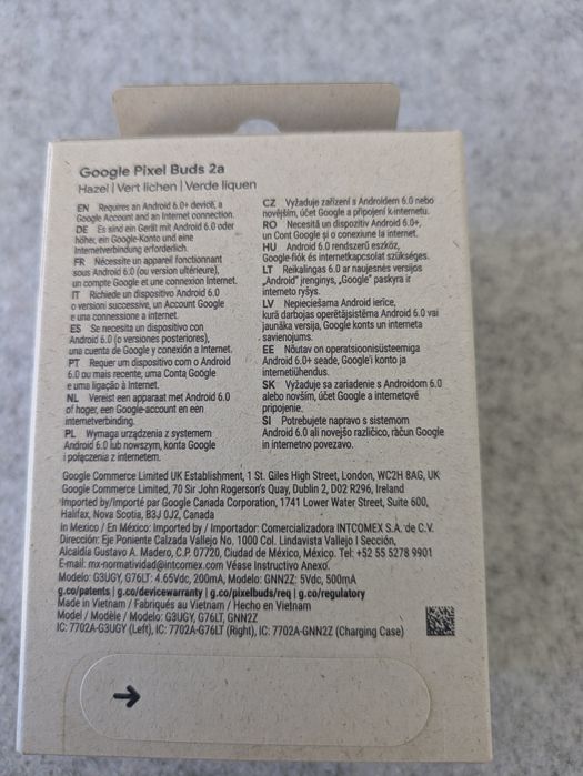 Auriculares Google Buds 2a