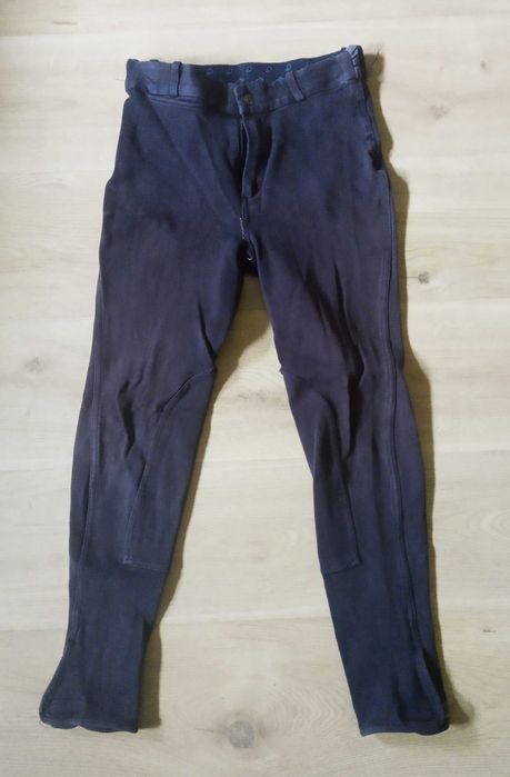 Bryczesy do jazdy konnej Fouganza - rozmiar 169/172 lej kolanowy