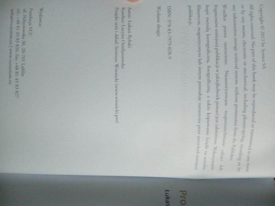 Książka Programowanie serwisów WWW