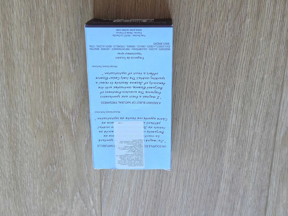 Nowe perfumy woda toaletowa yves rocher naturelle
