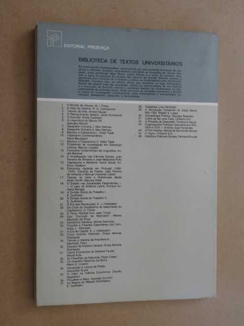 História e Ciências Sociais de Fernand Braudel