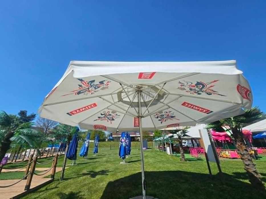 Parasol ogrodowy 5,5m średnica