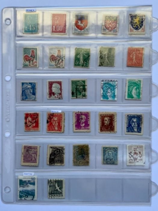 385 selos de 29 países