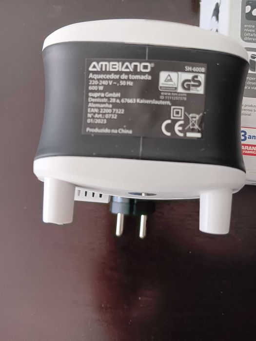 Mini aquecedor cerâmico