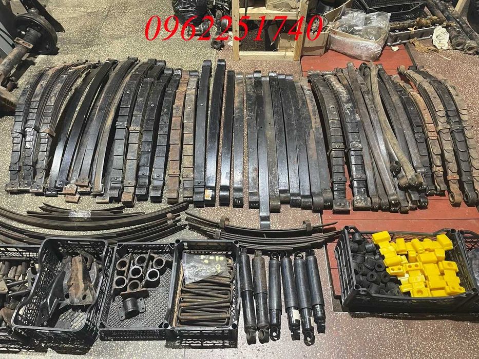 Ресори, амортизатори, втулки рессор Уаз 452, Уаз 469, Газ 69, Газ 53