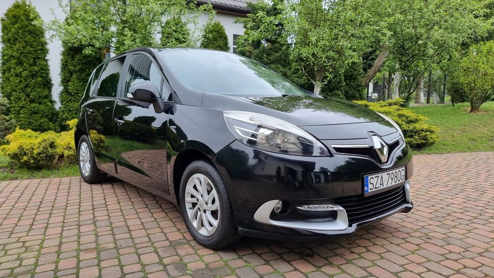 Renault Scenic *Black*LIMITED*Bezwypadkowy*Pełny Serwis*Navi*Alu*PDC*BDB*Polecam*