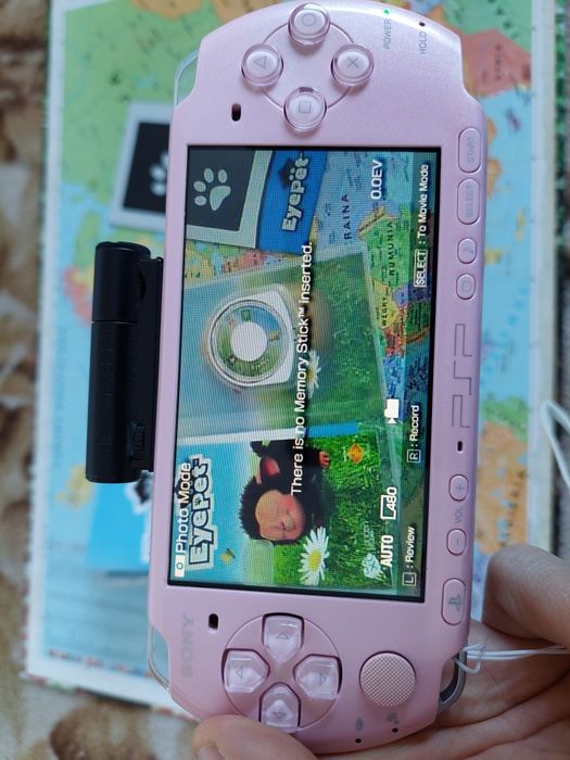 Gra sony psp eyepet plus kamerka psp-450