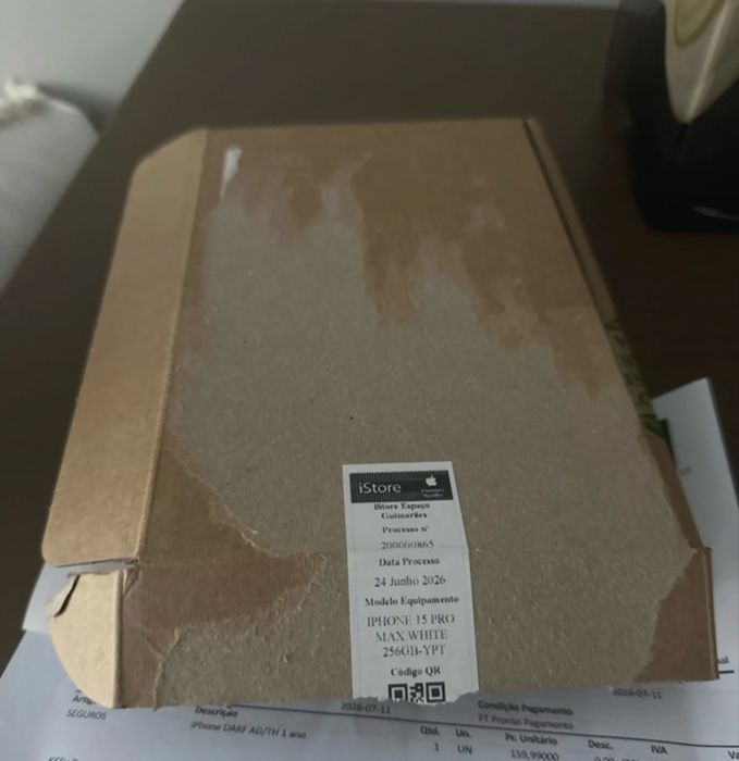 iPhone 15 Pro Max 256 GB White Titanium – Novo