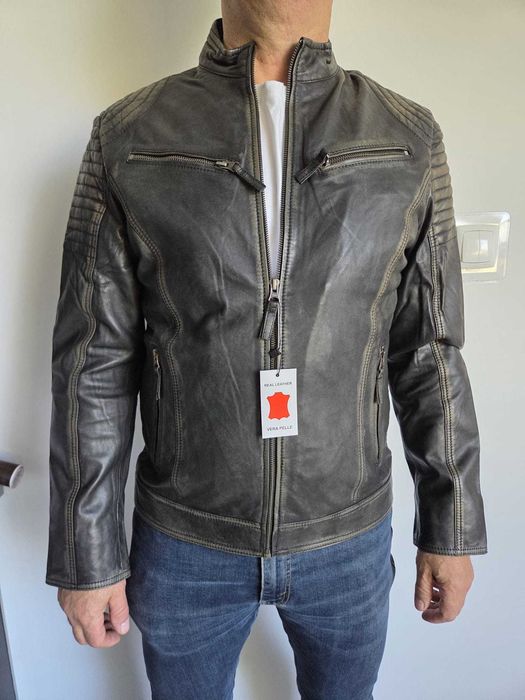 kurtka skóra rozm 50 vera pelle
