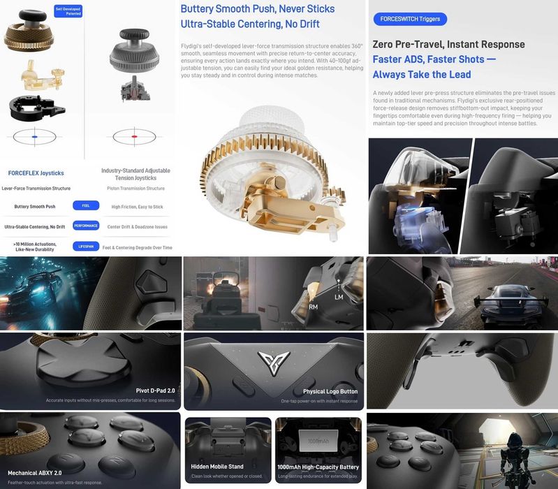 ‼️ Flydigi VADER 5 PRO бездротовий геймпад (Xbox Elite \ DualSense)