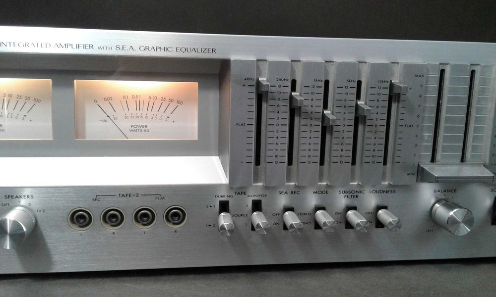 JVC JA-S44, wzmacniacz stereo,vintage