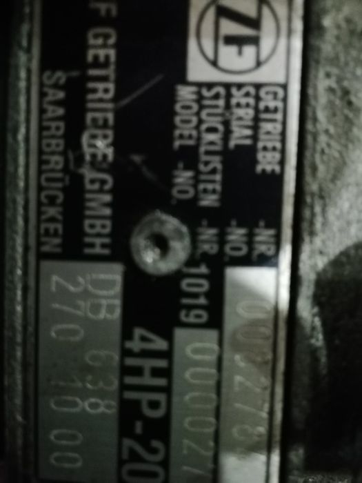 АКПП ZF 4HP20 / Автомат вито / Пежо / акпп / восстановленая коробка