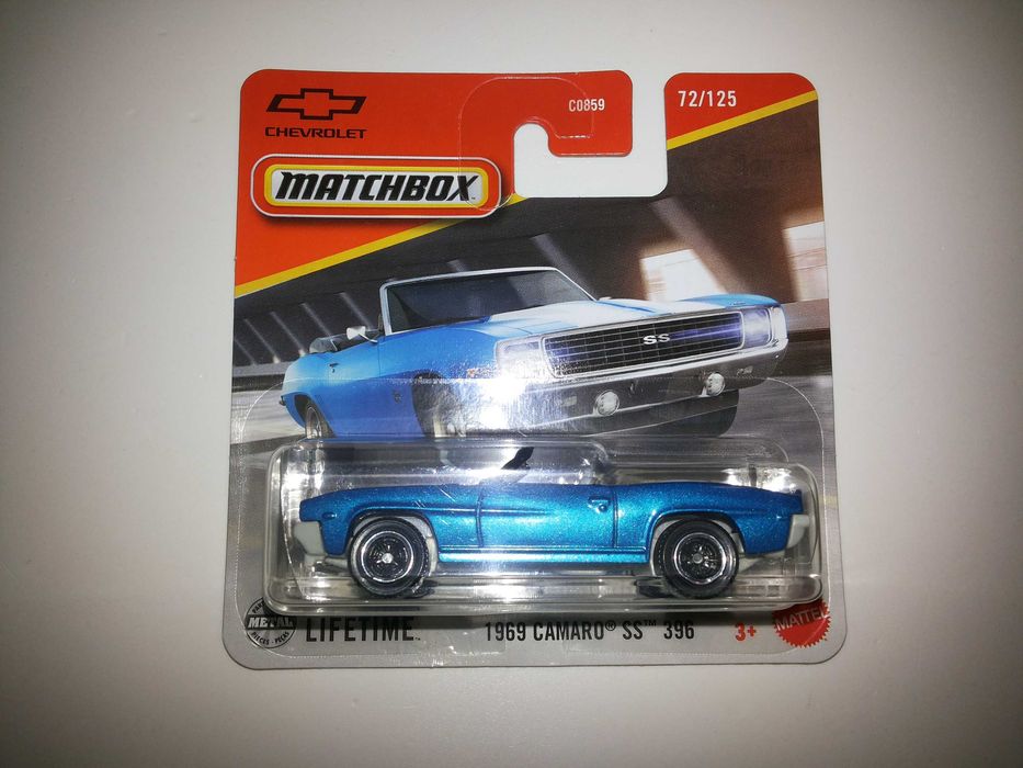 Chevy Camaro Corvette - Carros da Marca Matchbox e Hot Wheels escala 1/64