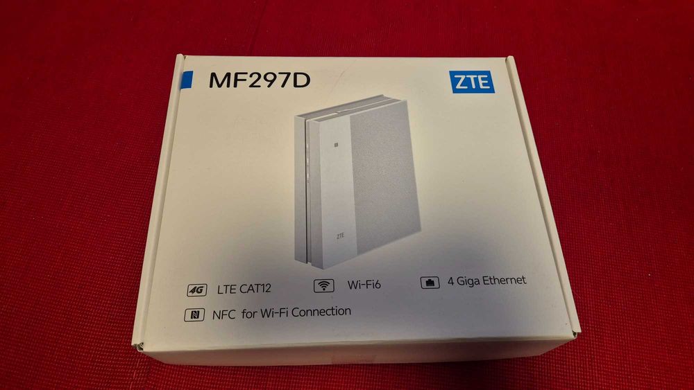Router ZTE MF297D WiFi 6 do 600 Mb/s 3x pasma LTE CAT 12 NFC Szczecin ...