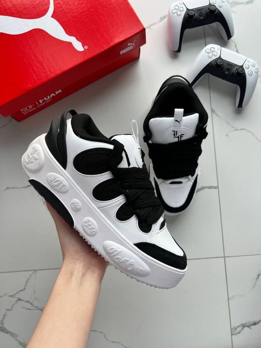 НОВИНКА! Puma X LaMelo LaFrancé White Black, пума
