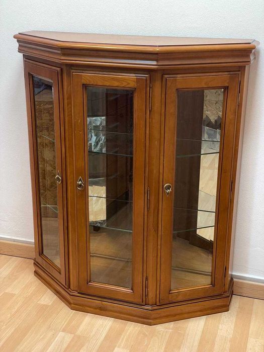 Movel antigo, Vitrine, Expositor, altura 120 X103X38 cm