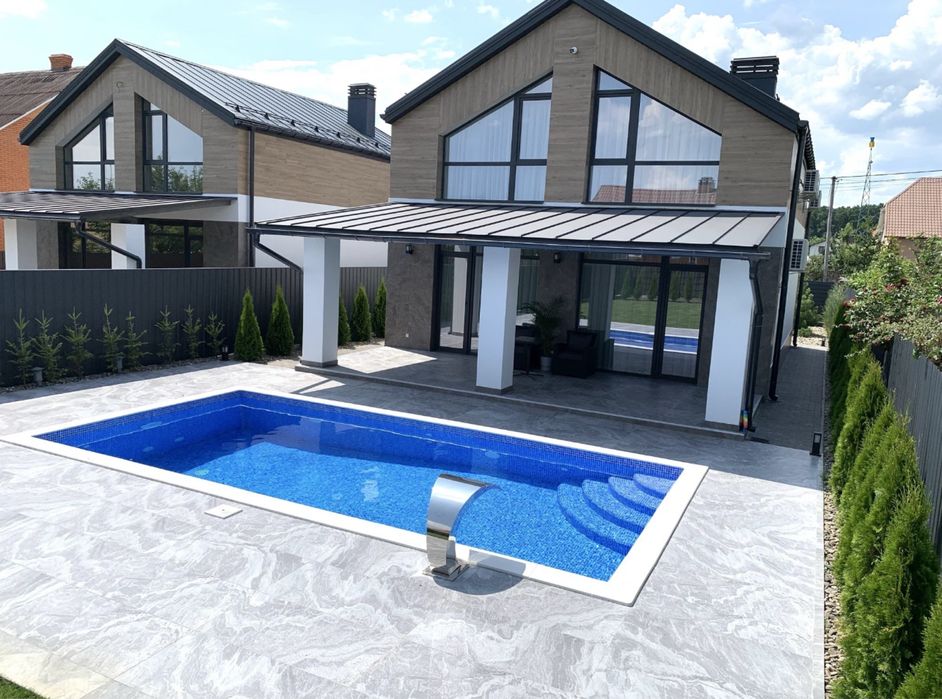 Сдам дом с басейном первая сдача Глеваха