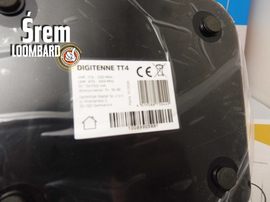 Antena Tv Technisat Digitenne TT4, Komplet, Stan Bdb!