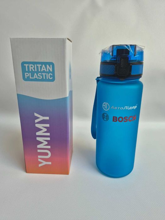 пляшка для води спортивна TRITAN PLASTIC