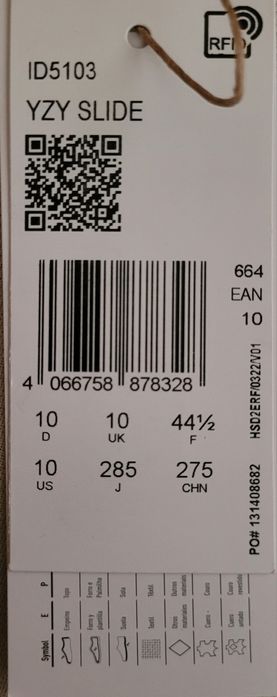 Yeezy slide Dark Onyx