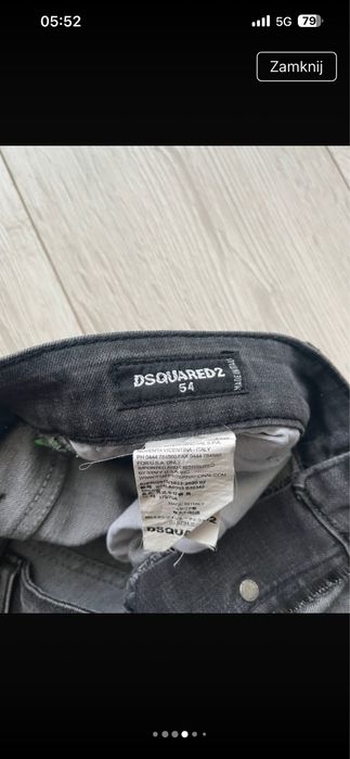 Spodnie meskie Dsquared2