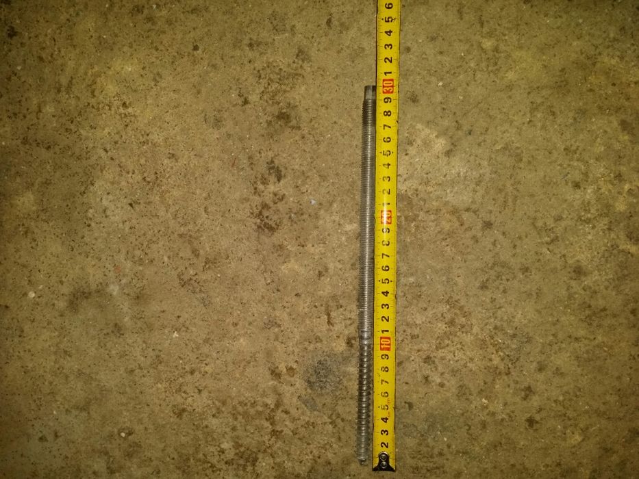 Varões em inox com rosca m10