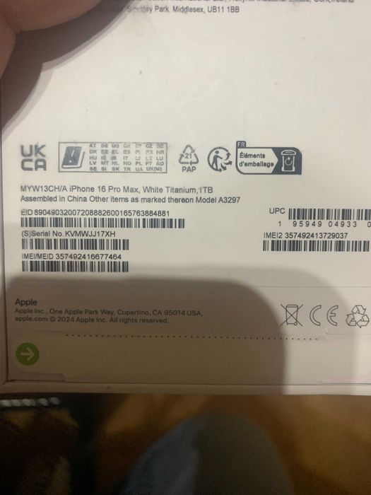 iPhone 16 pro max