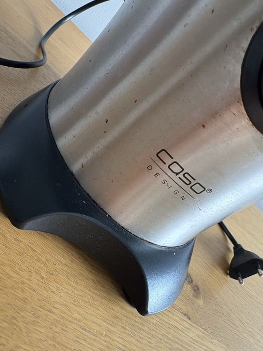 Caso design wyciskarka do cytrusów pomarańczy srebrna