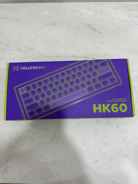Клавіатура Hator Hellyberry HK60 White/Violet