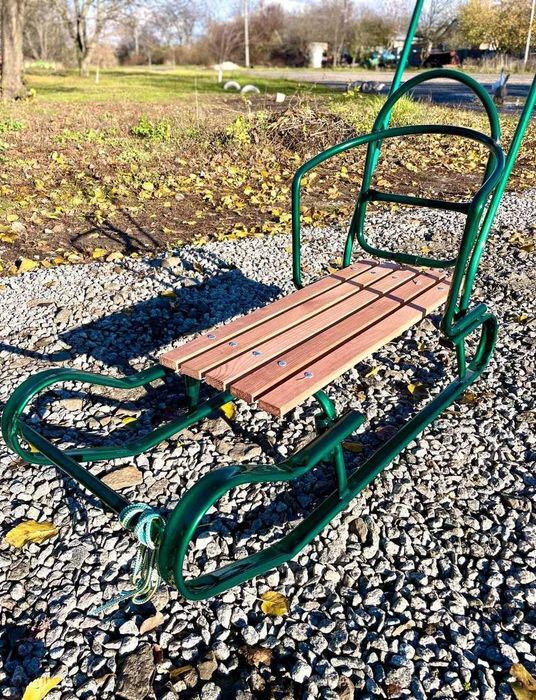 Сани Королівські Санки Зелені