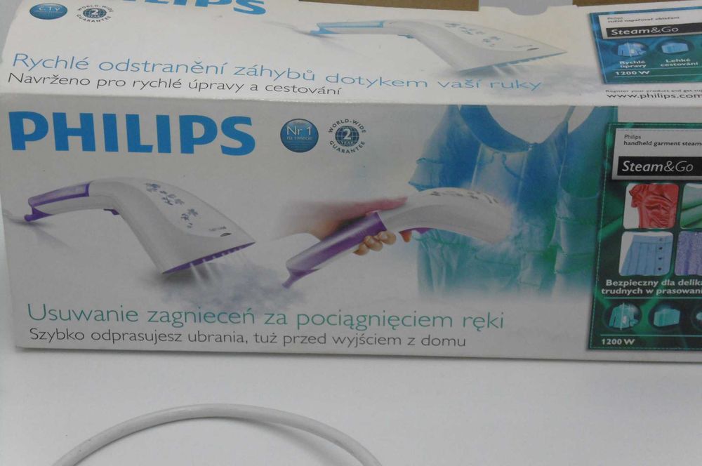 Ręczny steamer parownica do ubrań Philips
GC320/55 żelazko parowe