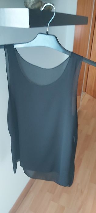 Tops preto e rosa novos e branco