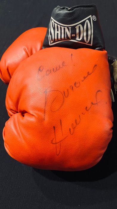 Боксерские перчатки с автографом Виталия Кличко