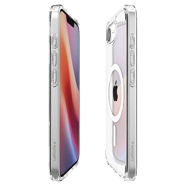 Etui Spigen Ultra Hybrid MagSafe na iPhone 16e / 17e - przezroczyste