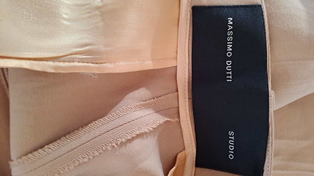Massimo Dutti spodnie roz S