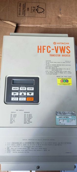 Falownik HITACHI HFC-VWS 11HF3EH 7,5 kw