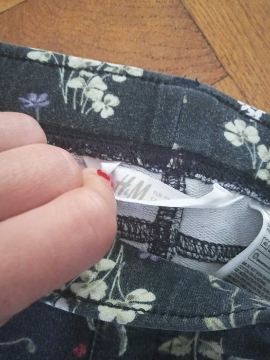 Spodnie dziewczęce H&M 116