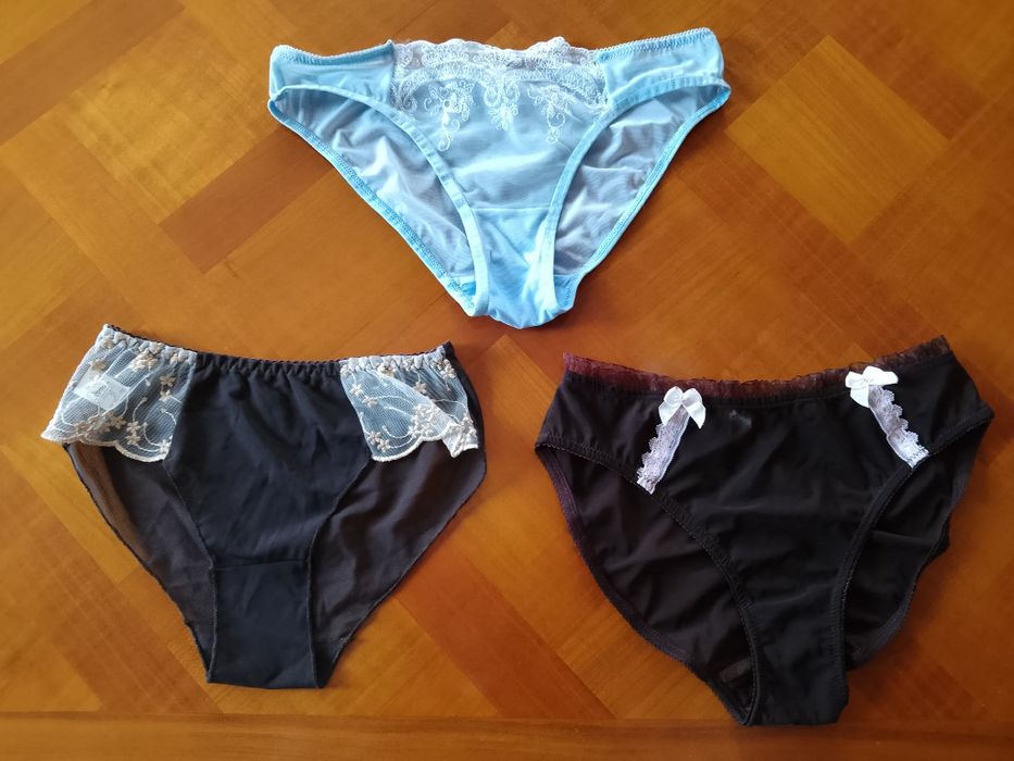 3 szt. Majtki, rozmiar S