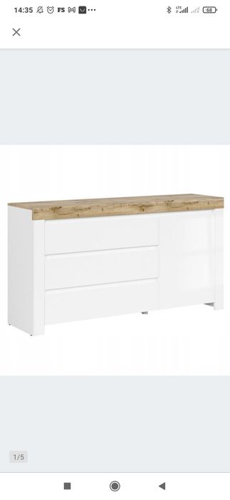 Komoda BRW holten plus półka