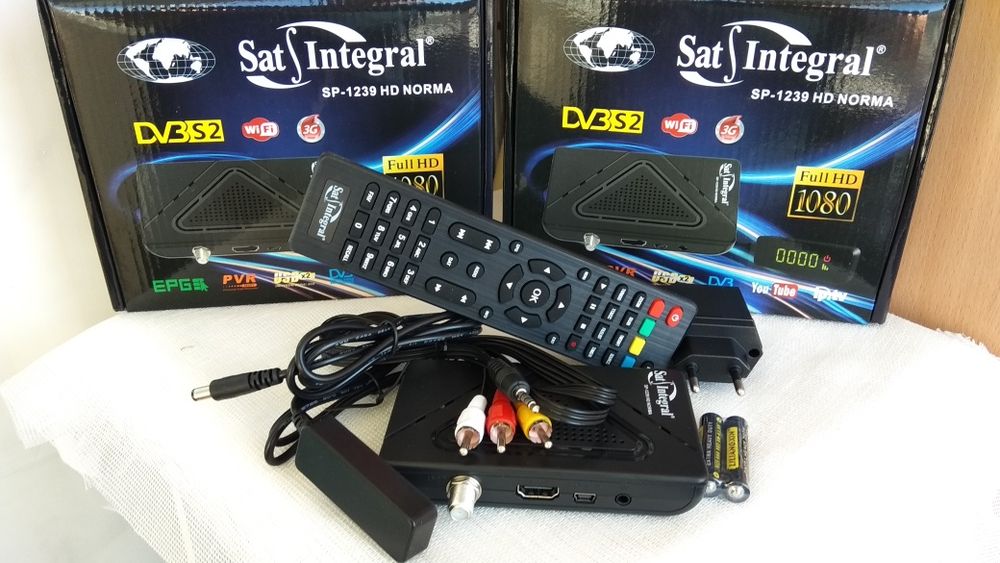 Спутниковый тюнер SAT INTEGRAL SP-1239HD NORMA  с гарантией