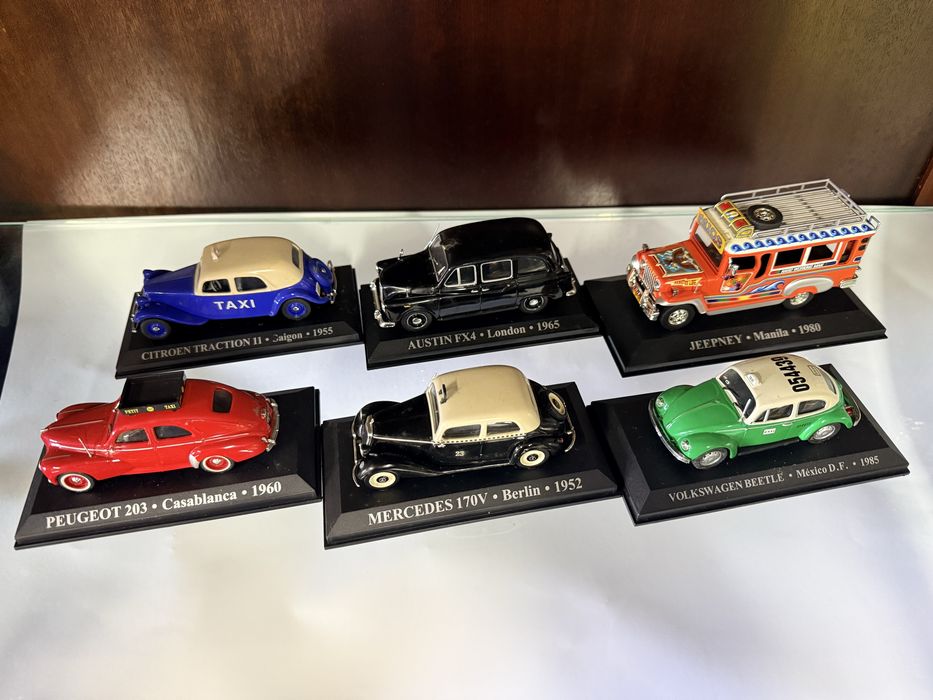 Coleção de Táxis do Mundo Escala 1/43