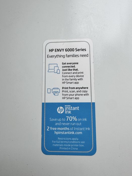 Impressora HP 6000 Series como nova